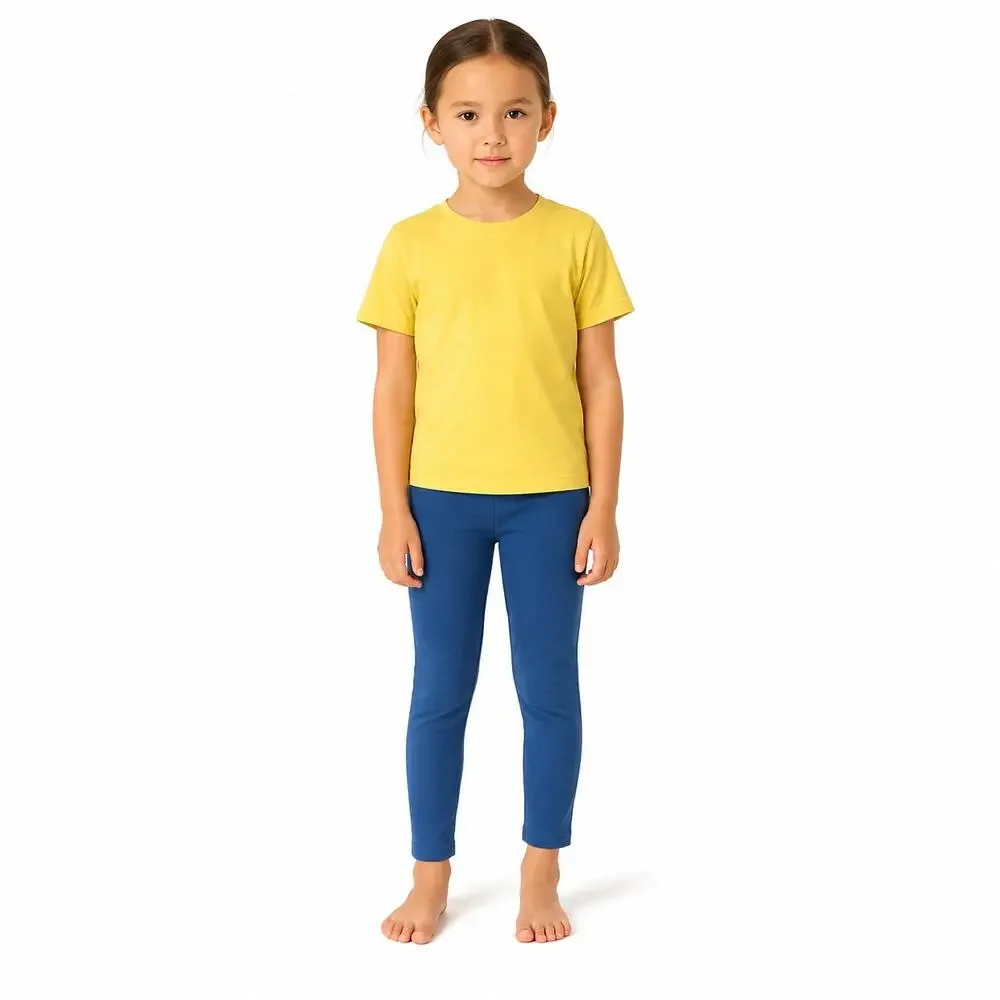 Carter's Girls Jeggings Size 6/6X Blue Denim Wash Stretch Pull-On Pants EUC